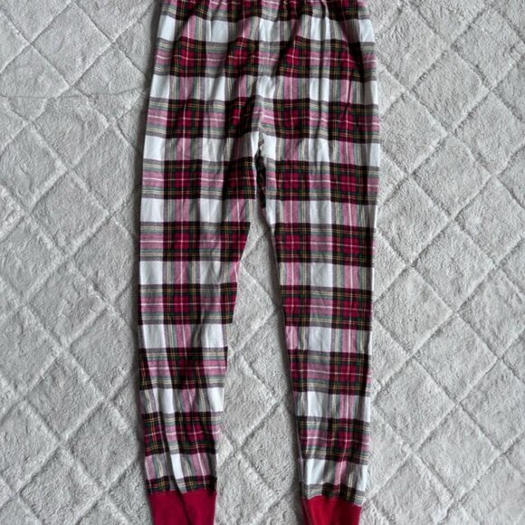 Hanna Andersson | Red Holiday Plaid Matching Family Pajama Set | Size Large - Picture 6 of 14